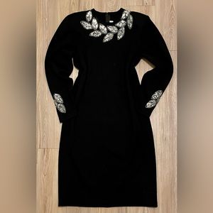 Vintage Sequin Sweater Dress EUC